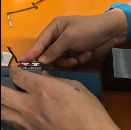 Spot Welding Iphone Battery