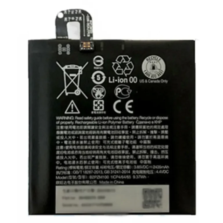 High capacity lithium ion battery replacement for HTC U Play model HTC B2PZM100 premium hardware block