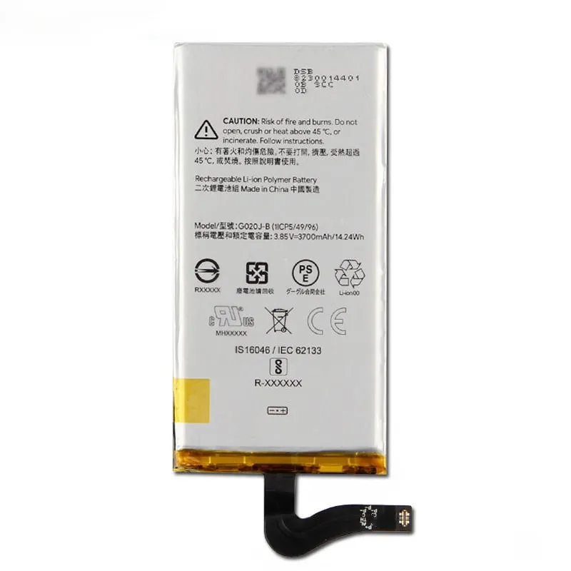 HTC G020J-B battery for HTC Pixel 4XL original lithium ion pack and premium ultra stable replacement hardware manufactured for stable corporate global bulk distribution