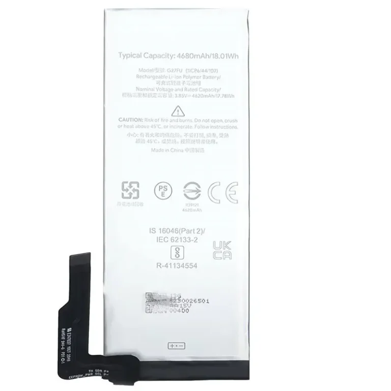 HTC G27FU battery for HTC Pixel 5A zero cycle lithium ion pack and premium pro grade replacement hardware manufactured for stable corporate global bulk distribution