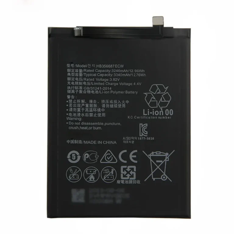 Huawei Honor 7X 0 cycle battery model HB356687ECW reliable aftermarket smartphone cell pack from Shenzhen supplier wholesale