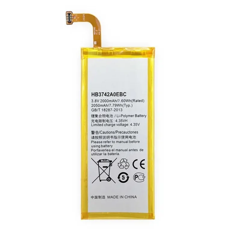 Huawei P6 0 cycle battery model HB3742A0EBC reliable aftermarket smartphone cell pack from Shenzhen supplier wholesale
