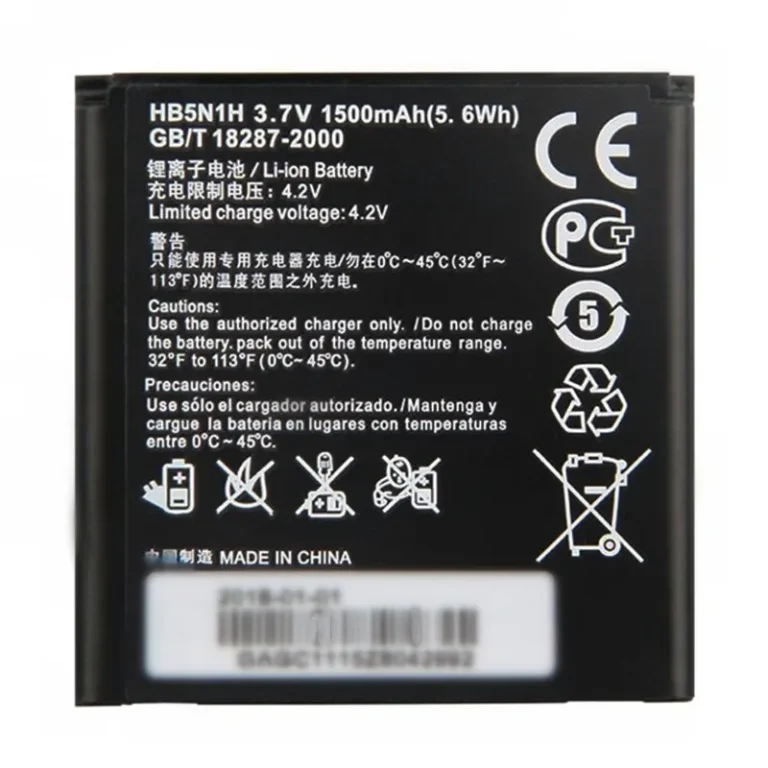 Huawei Ascend G300 reliable replacement battery HB5N1H fresh batch phone battery pack from Shenzhen factory wholesale supplier