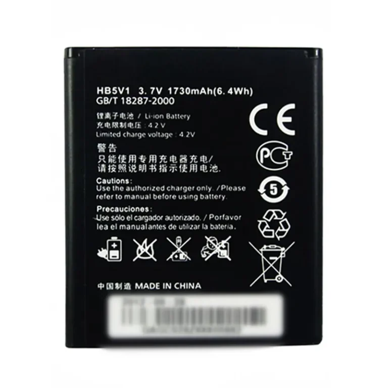 Huawei Y300 durable replacement battery HB5V1 fresh batch phone battery pack from Shenzhen factory wholesale supplier