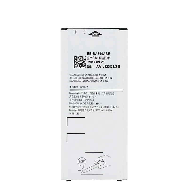Bulk Samsung A3 2016 Battery EB-BA310ABE for Retro Handheld Refurbishment Parts