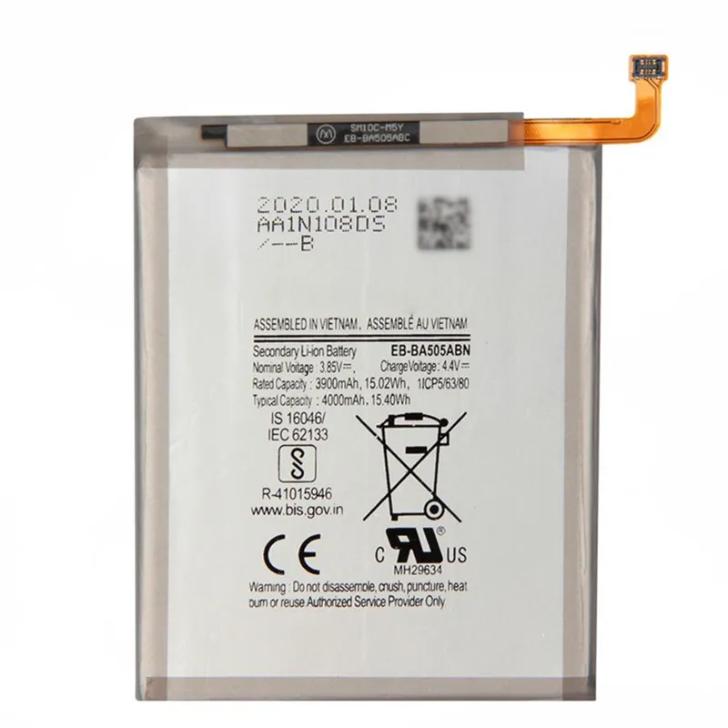 EB-BA505ABN replacement battery wholesale for Samsung A20 A30 repair