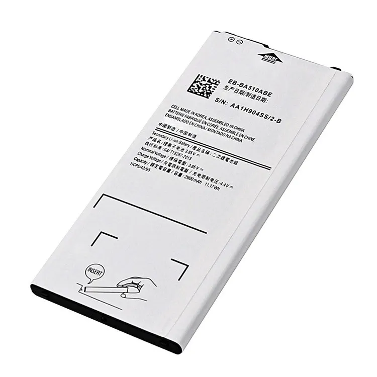 Samsung A5 2016 enterprise mobile battery EB-BA510ABE commercial bulk supply from Shenzhen factory batch sourcing