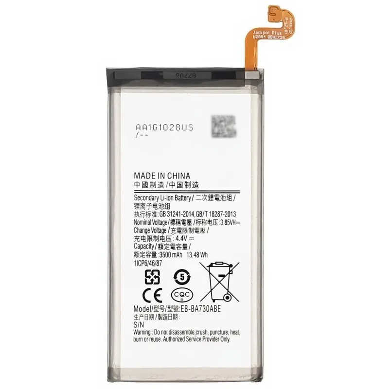 Full-capacity EB-BA730ABE battery pack replacement for Samsung A8 Plus
