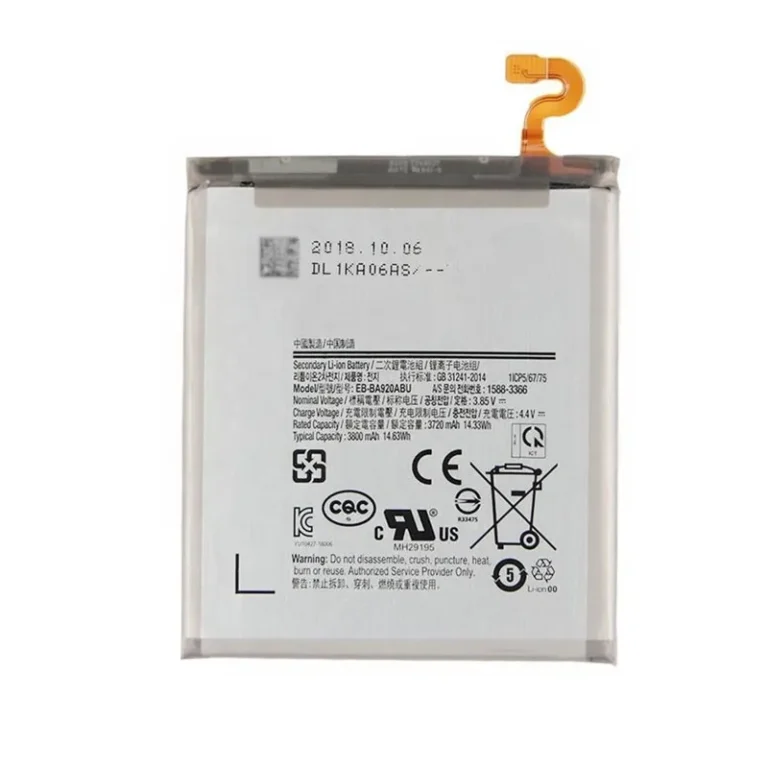 OEM battery supplier manufacturing EB-BA920ABU replacement for Samsung A9 2018