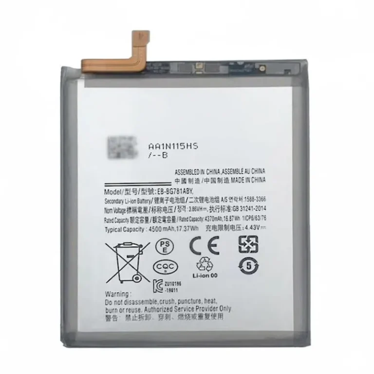 Samsung S20 FE 5G battery EB-BG781ABY wholesale by instrument-tested 0 cycle