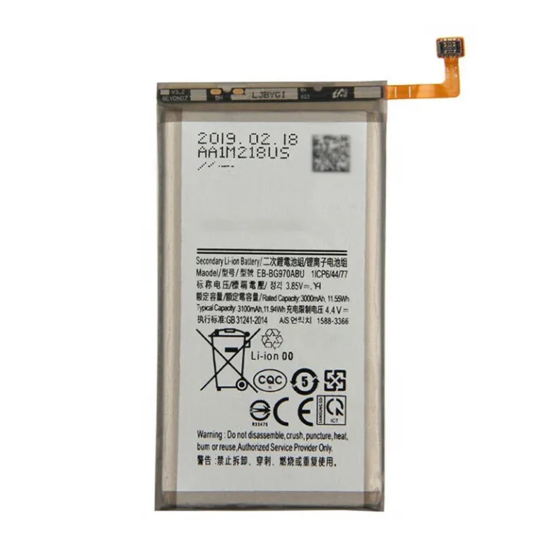 Samsung S10e battery EB-BG970ABU wholesale with compact-fit 0 cycle cells from factory