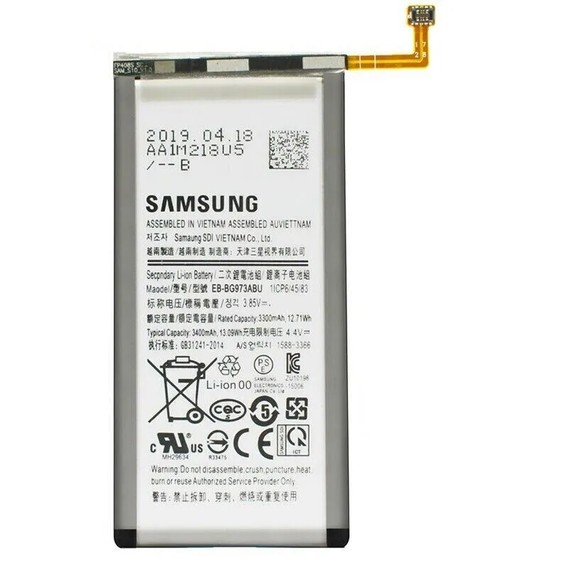 Bulk Samsung S10 Battery EB-BG973ABU for Premium Independent Parts Wholesale