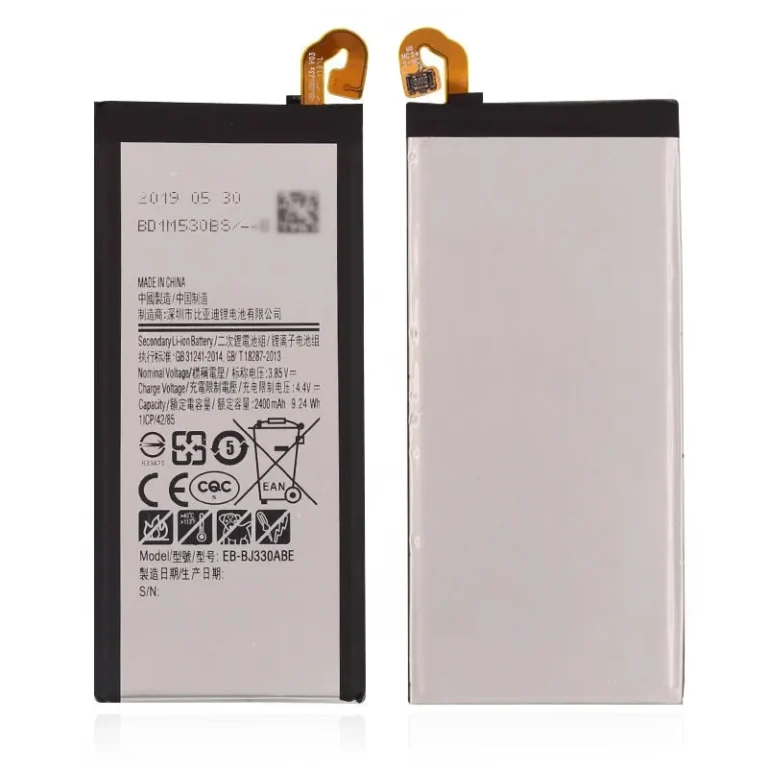 Bulk Samsung J3 2017 Battery EB-BJ330ABE for Independent Electronics Repair Sourcing