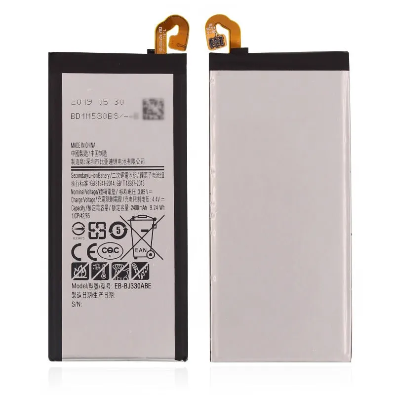Bulk Samsung J3 2017 Battery EB-BJ330ABE for Independent Electronics Repair Sourcing