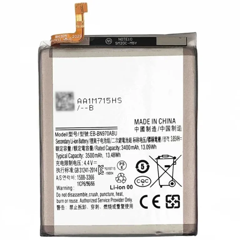 Bulk Samsung Note 10 Battery EB-BN970ABU for Independent Electronics Repair Sourcing