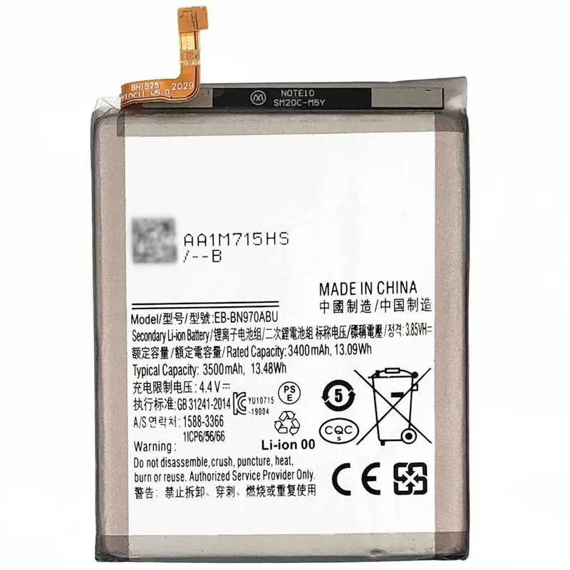 Bulk Samsung Note 10 Battery EB-BN970ABU for Independent Electronics Repair Sourcing
