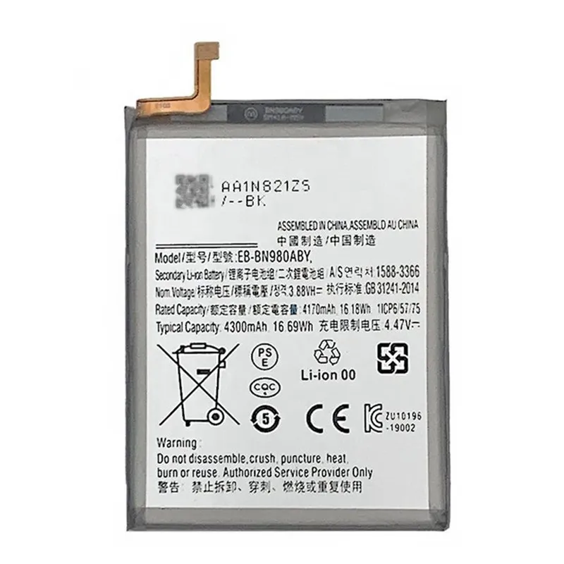 Bulk Samsung Note 20 5G Battery EB-BN980ABY for Enterprise Telecom Hardware Sourcing