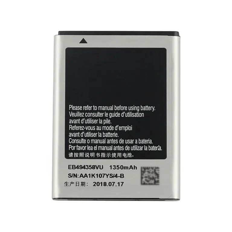 Bulk Samsung Ace S5830 Battery EB494358VU for Legacy Consumer Tech Repair Supply