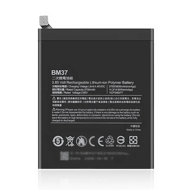 Xiaomi 5S Plus premium mobile battery BM37 bulk B2B procurement from Shenzhen factory direct stock