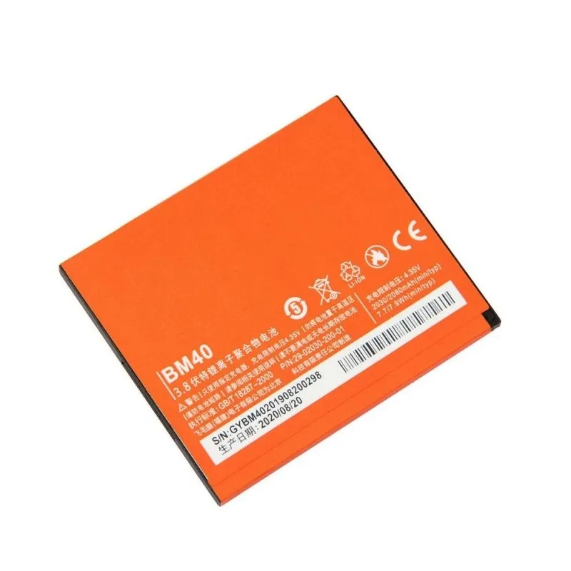 Xiaomi Redmi 2 professional power replacement BM40 full runtime output zero wear component from Shenzhen factory batch supply
