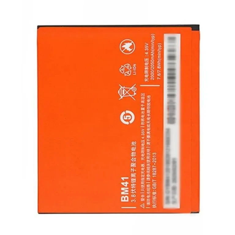 Xiaomi Redmi 1S premium mobile battery BM41 commercial wholesale ordering from Shenzhen factory batch supply