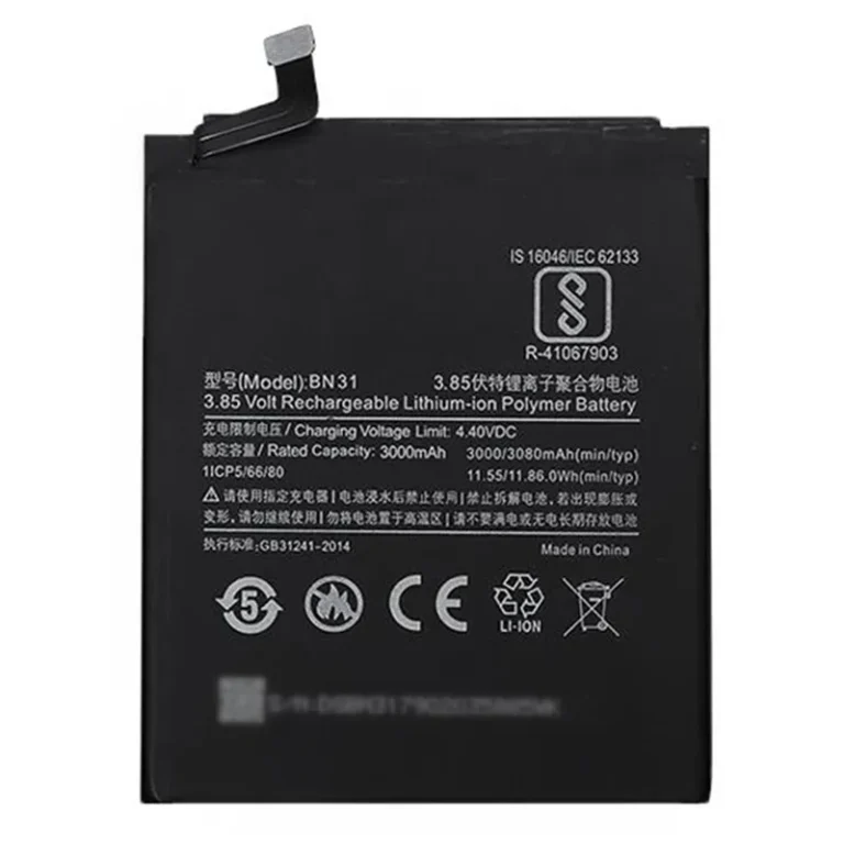 Xiaomi 5X commercial phone battery BN31 bulk logistics sourcing from Shenzhen factory batch sourcing