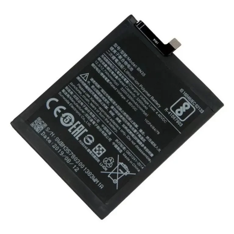 Xiaomi Redmi 5 commercial phone battery BN35 bulk logistics sourcing from Shenzhen factory direct hardware supplier