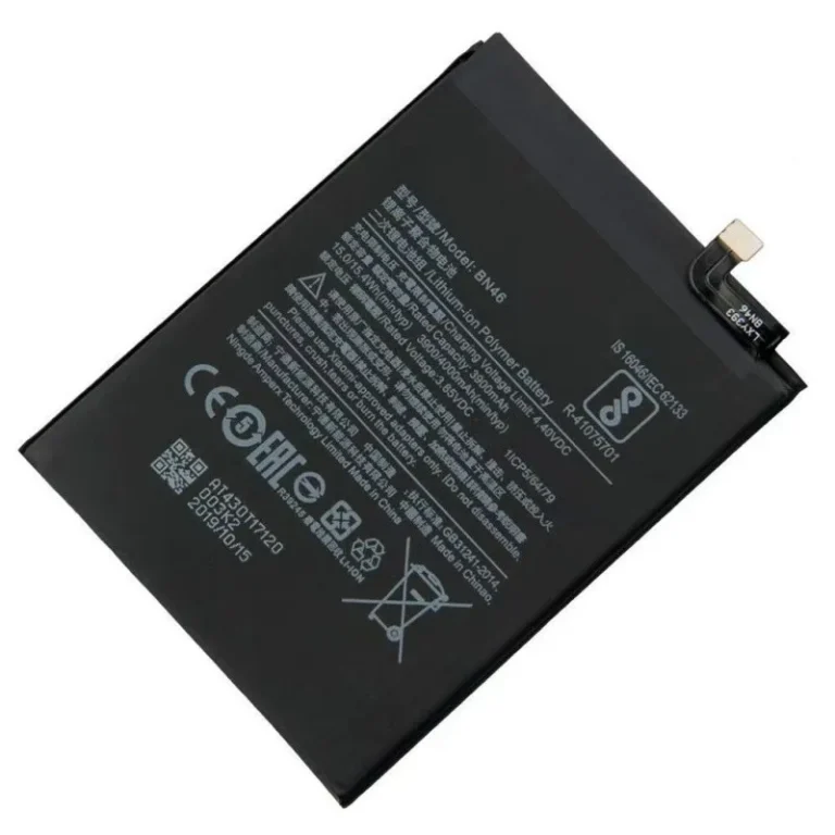 Xiaomi Redmi Note 8 original performance cell BN46 full capacity lifespan zero degradation grade from Shenzhen factory direct supplier