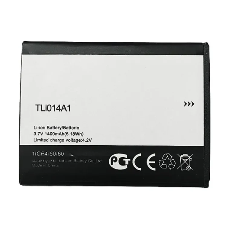 High capacity lithium ion battery replacement for Alcatel One Touch OT-4005D model TLi014A1 premium hardware block