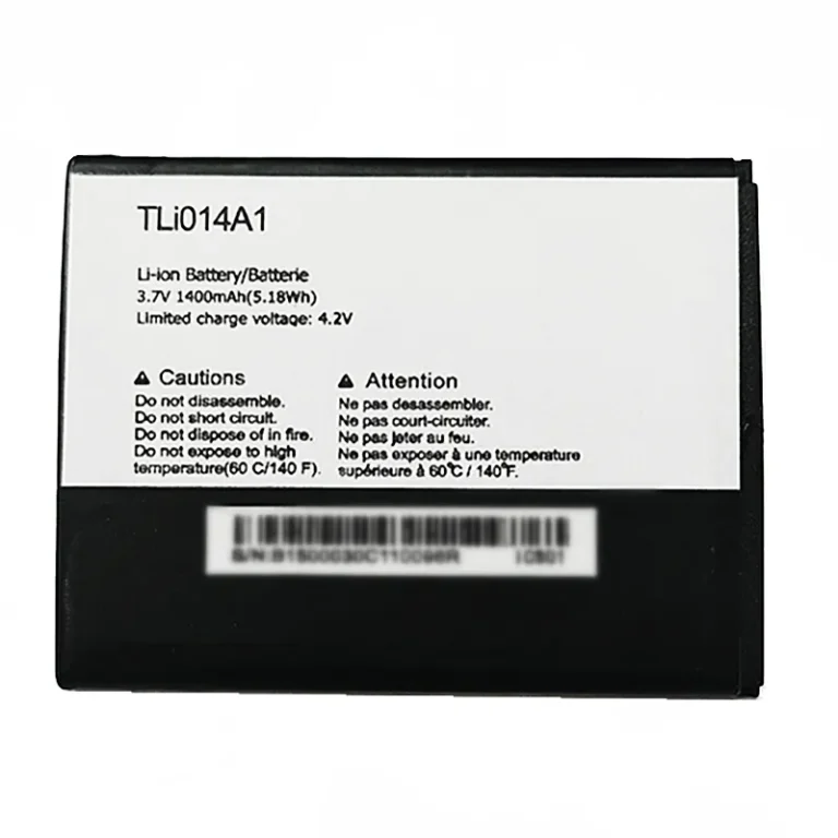 High capacity lithium ion battery replacement for Alcatel One Touch OT-4005D model TLi014A1 premium hardware block