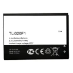 High capacity lithium ion battery replacement for Alcatel Ideal Xcite model TLi020F1 premium hardware block
