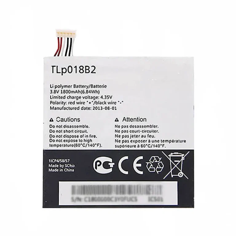High capacity lithium ion battery replacement for Alcatel One Touch Fierce model TLP018B2 premium hardware block
