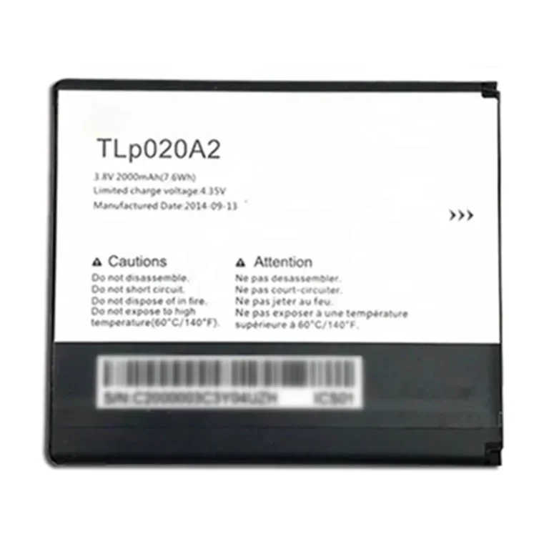 High capacity lithium ion battery replacement for Alcatel One Touch Pop S3 model TLP020A2 premium hardware block