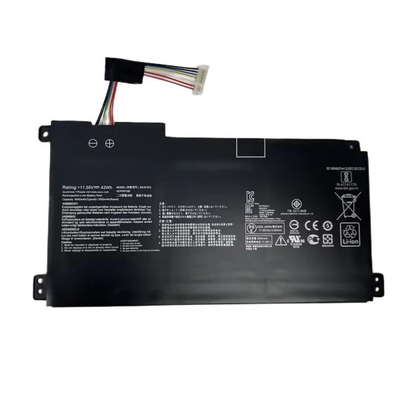 Premium B31N1912 replacement battery for Asus VivoBook 14 E410 E410MA L410KA F414MA 15 E510 L510MA L410MA-BV058TS