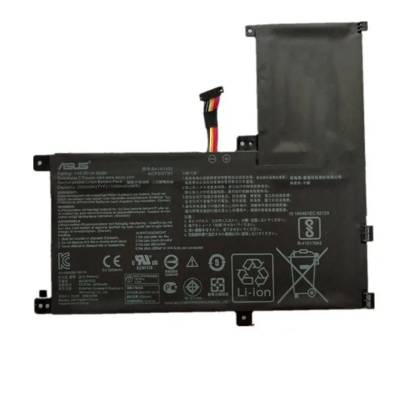 Premium B41N1532 replacement battery for Asus Q504U Q504UA Q504UAK Q534UA Zenbook Flip UX560 UX560UA UX560UA-FZ015T Q504UA-BBI5T13