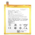 High capacity lithium ion battery replacement for Asus ZenFone 3 Deluxe model Asus C11P1511 premium hardware block