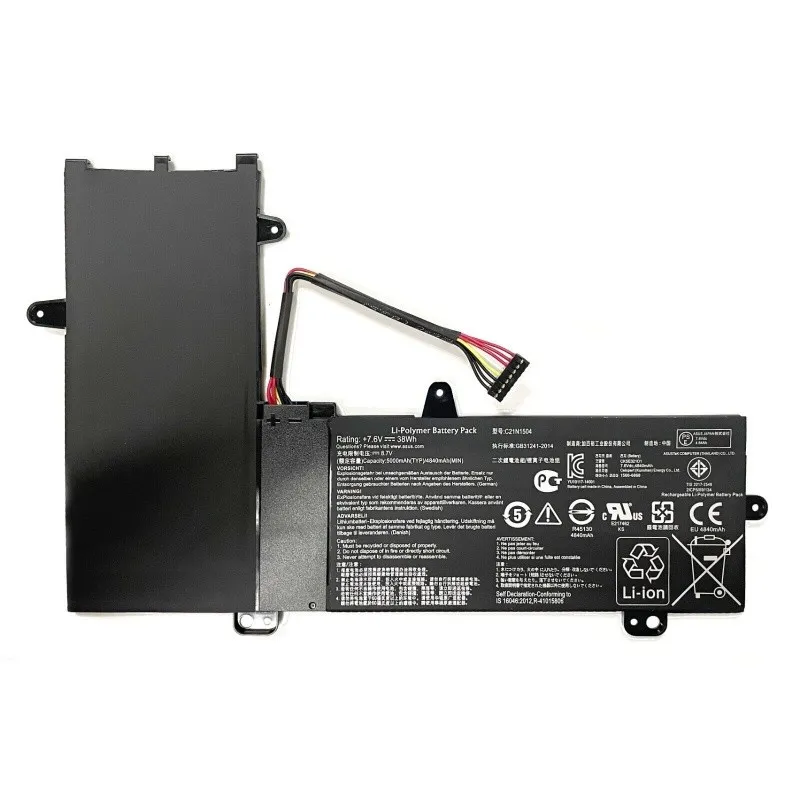 Premium C21N1504 replacement battery for Asus Transformer Book Flip TP200S TP200SA EeeBook E205SA TP200SA-FV0076TS TP200SA-FV0108TS