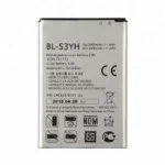 High capacity lithium ion battery replacement for LG G3 model LG BL-53YH premium hardware block