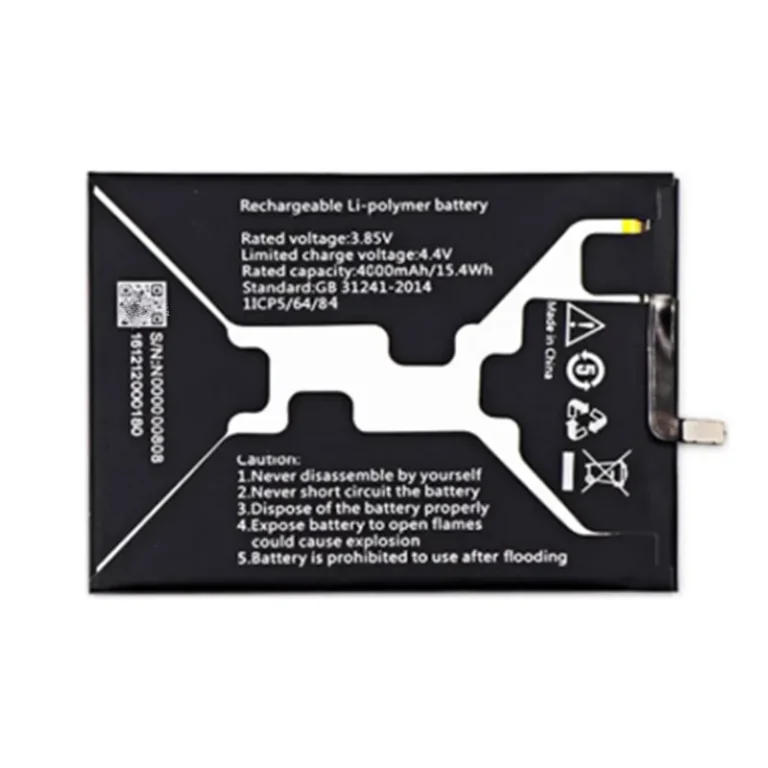 High capacity lithium ion battery replacement for BLU Vivo 8 model BL-N4000Z premium hardware block