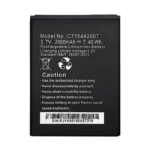 High capacity lithium ion battery replacement for BLU Studio G model C71544200T premium hardware block
