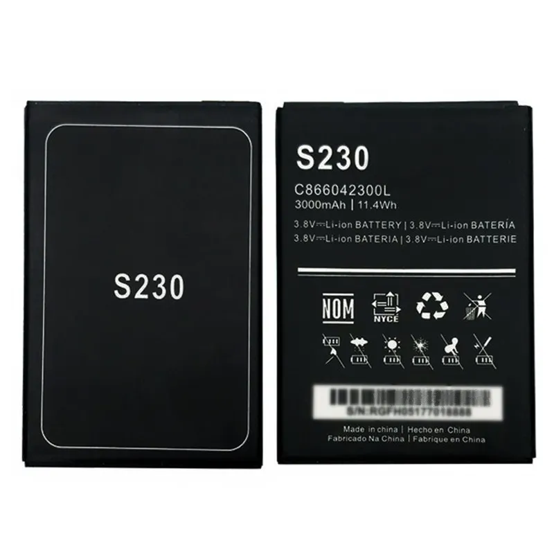 High capacity lithium ion battery replacement for BLU Studio C 8.8 model C866042300L premium hardware block