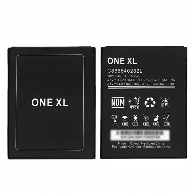 High capacity lithium ion battery replacement for BLU Life XL model C866640282L premium hardware block