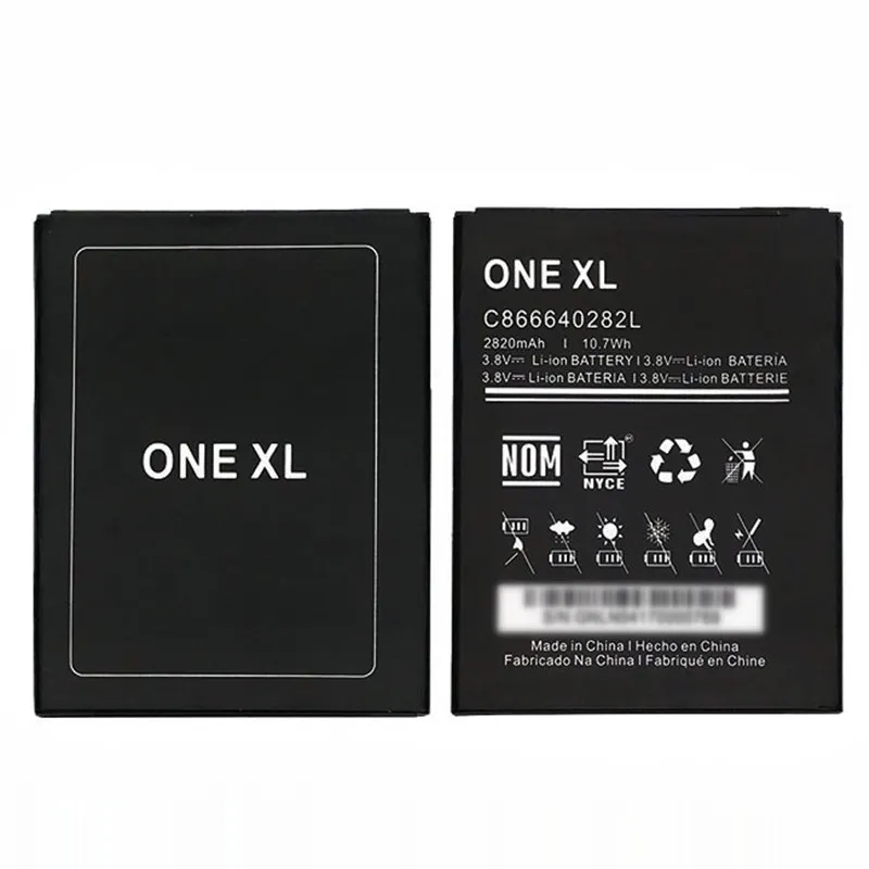 High capacity lithium ion battery replacement for BLU Life XL model C866640282L premium hardware block