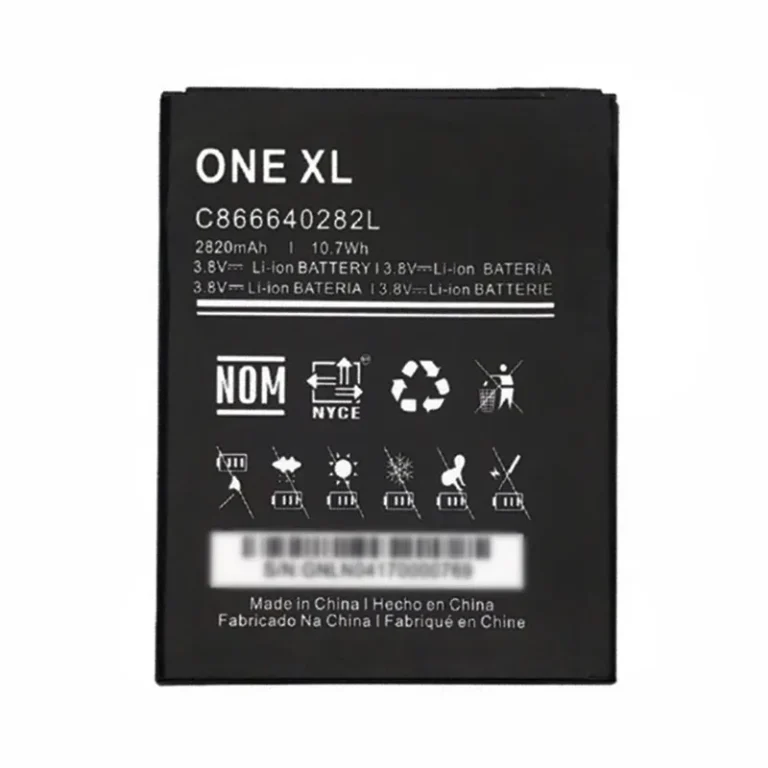 High capacity lithium ion battery replacement for BLU Life XL model C866640282L premium hardware block