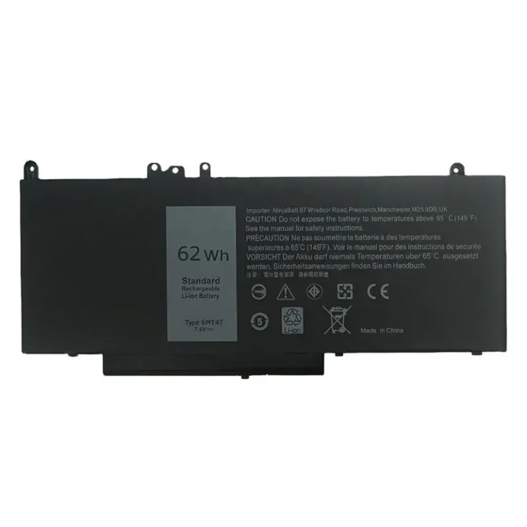 Premium 6MT4T replacement battery for Dell Latitude 14 5470 15 5570 Precision 15 3510 M3510