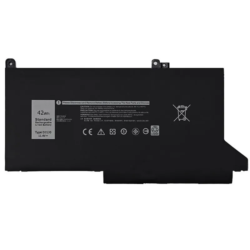 Premium DJ1J0 replacement battery for Dell Latitude 12 7000 7280 13 7380 14 7480 7490