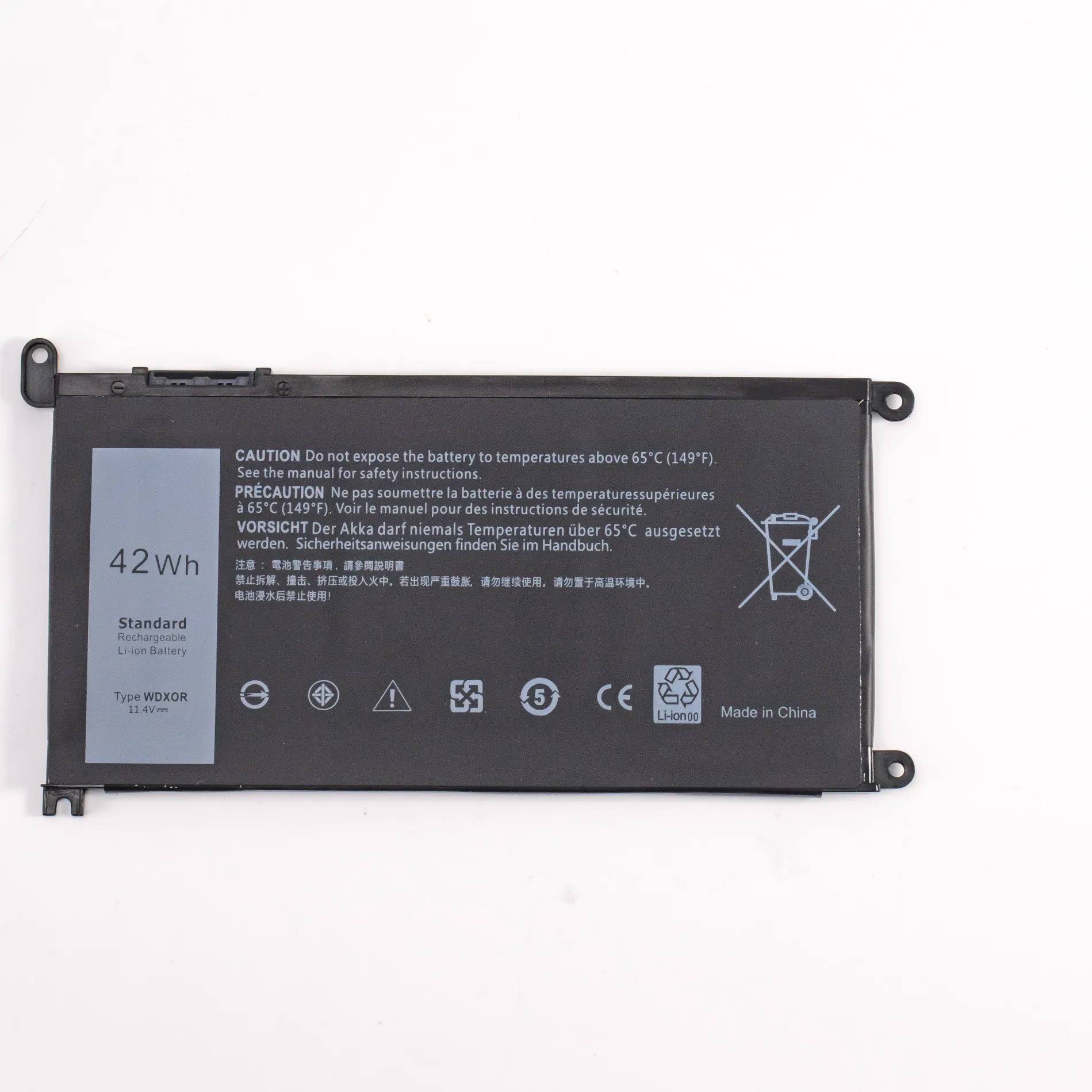 Premium WDX0R replacement battery for Dell Inspiron 15 7579 7573 7560 7569 7570 5565 5567