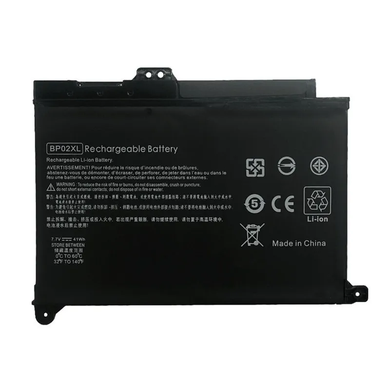 Premium BP02XL replacement battery for HP Pavilion 15-AU 15-AU000 15-AU100 15T-AU 15-AW 15-AW000 15-AW100 15T-AW