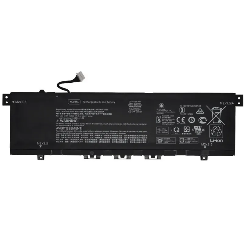 Premium KC04XL replacement battery for HP ENVY 13-AH 13-AQ 13T-AH 13T-AQ ENVY x360 13-AG 13-AR 13M-AQ