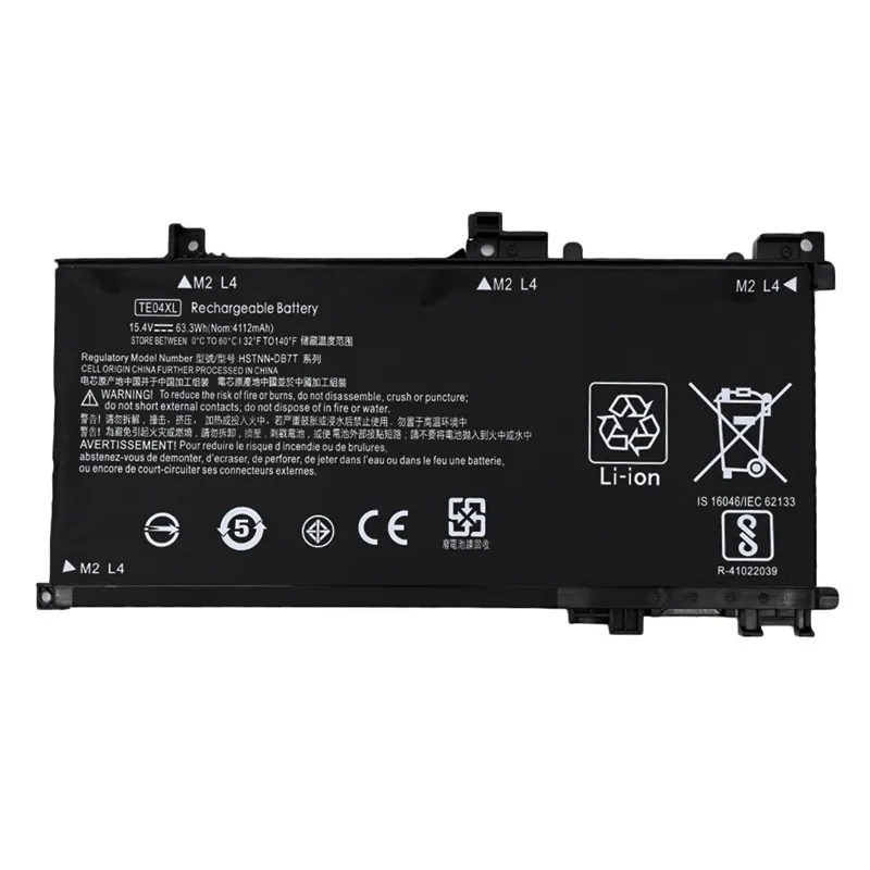 Premium TE04XL replacement battery for HP OMEN 15-AX 15T-AX 15-AX100 15-AX200 Pavilion 15-BC 15-BC000 15-BC200 OMEN 17-W 17-W000 17-W100